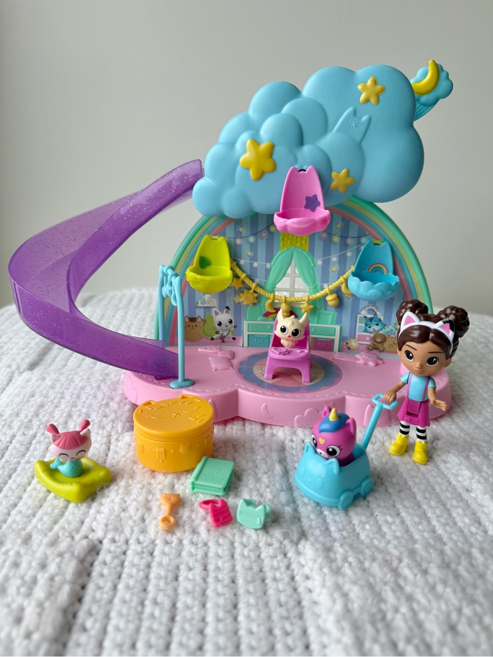 Gabby's Dollhouse Kitty Care Ear Purrfect Playroom